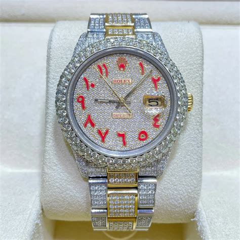 red face rolex bust down|More.